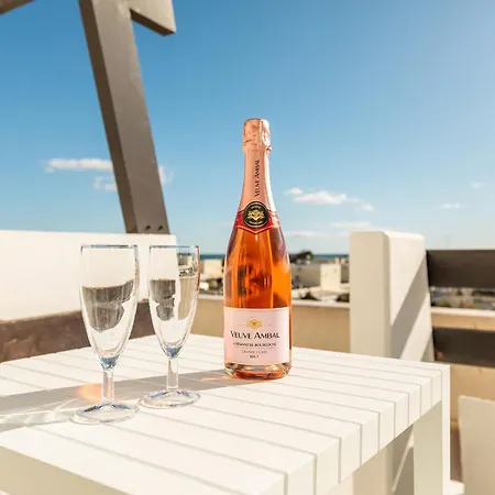 Sea Gold Vue - Terrasse - Parking - Port Nature 2 - Village Naturiste R4n Daire *