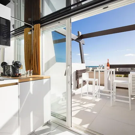 Sea Gold Vue - Terrasse - Parking - Port Nature 2 - Village Naturiste R4n Apartman