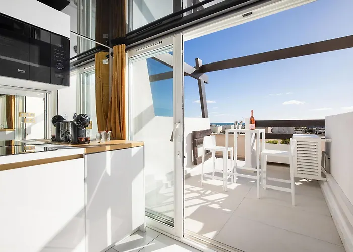 Sea Gold Vue - Terrasse - Parking - Port Nature 2 - Village Naturiste R4n Apartman