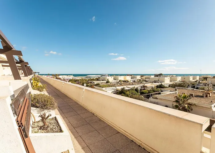 Sea Gold Vue - Terrasse - Parking - Port Nature 2 - Village Naturiste R4n Agde